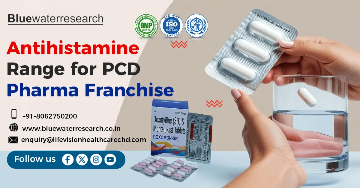 Antihistamine Range for PCD Pharma Franchise