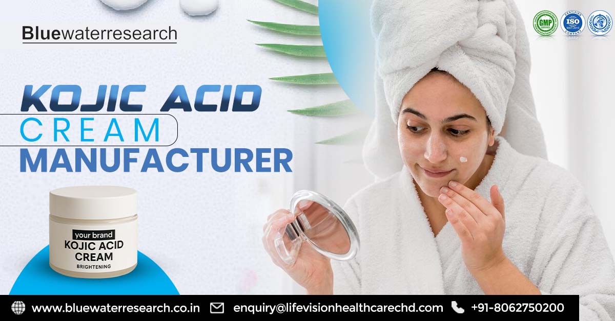 Kojic Acid Cream Manufacturer Guide: Find Reliable OEM & Private Label Options | Blue Water Research
